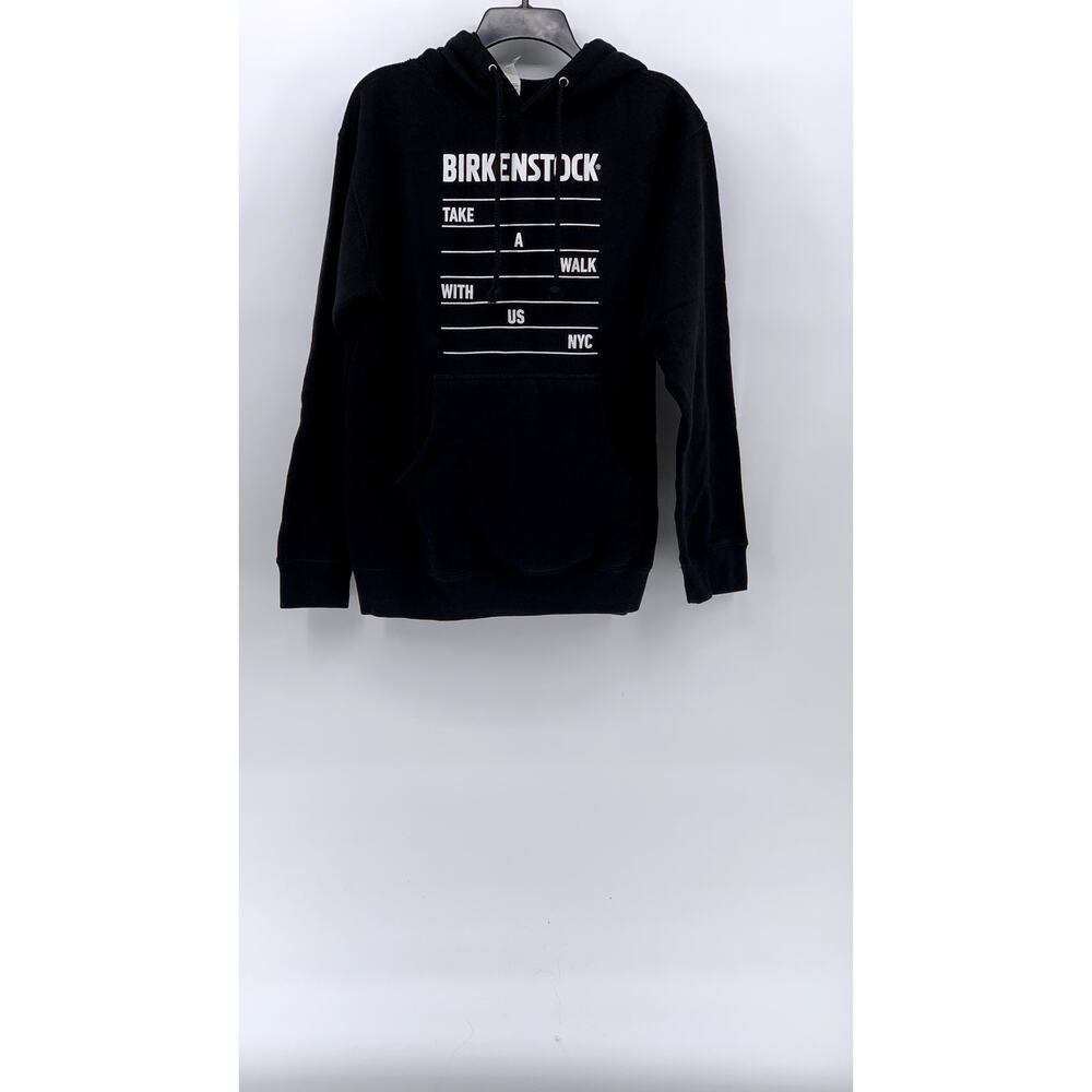 INDEPENDENT TRADING COMPANY Men's Black-White Birkenstock Logo Hoodie SZ S